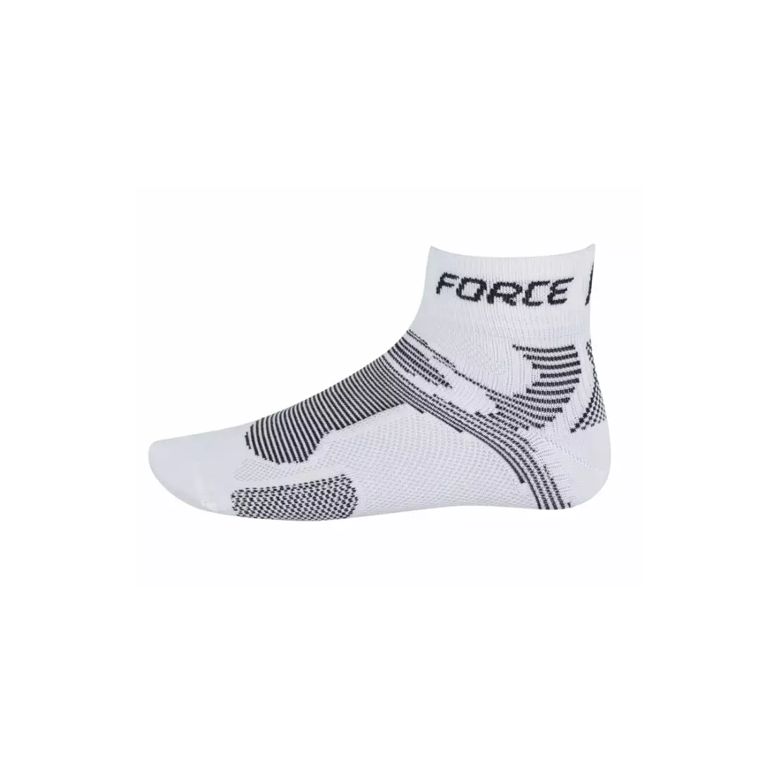 FORCE 2 COOLMAX 901022 sports socks - white and black