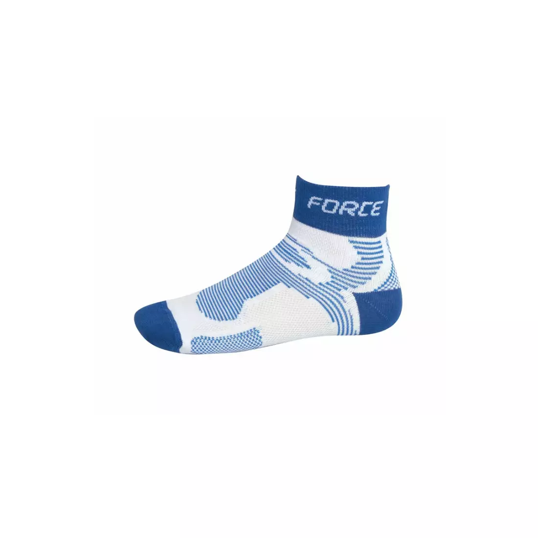 FORCE 2 COOLMAX sports socks 901021/901026 - white and blue