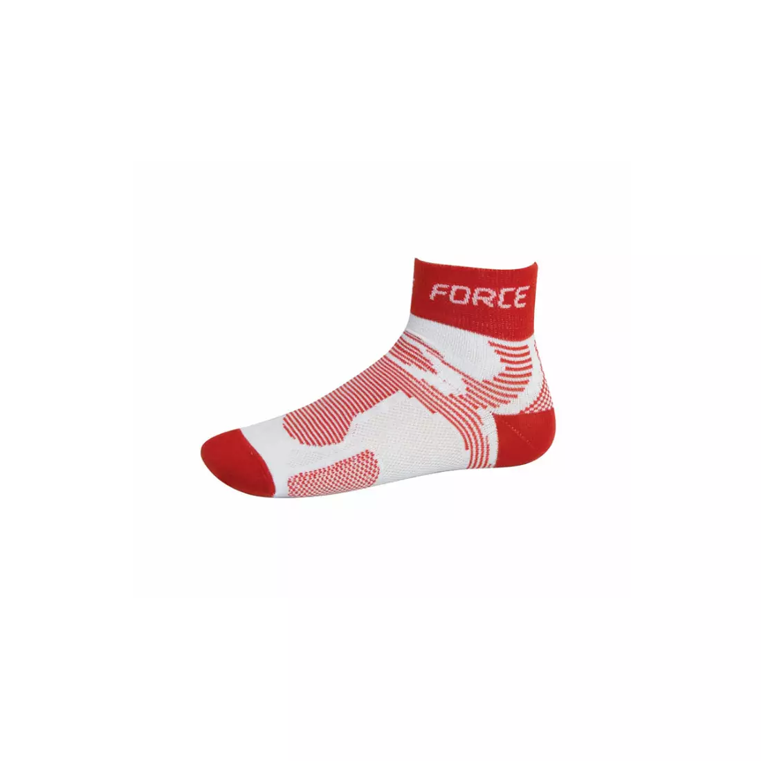 FORCE 2 COOLMAX sports socks 901024/901028 - white and red