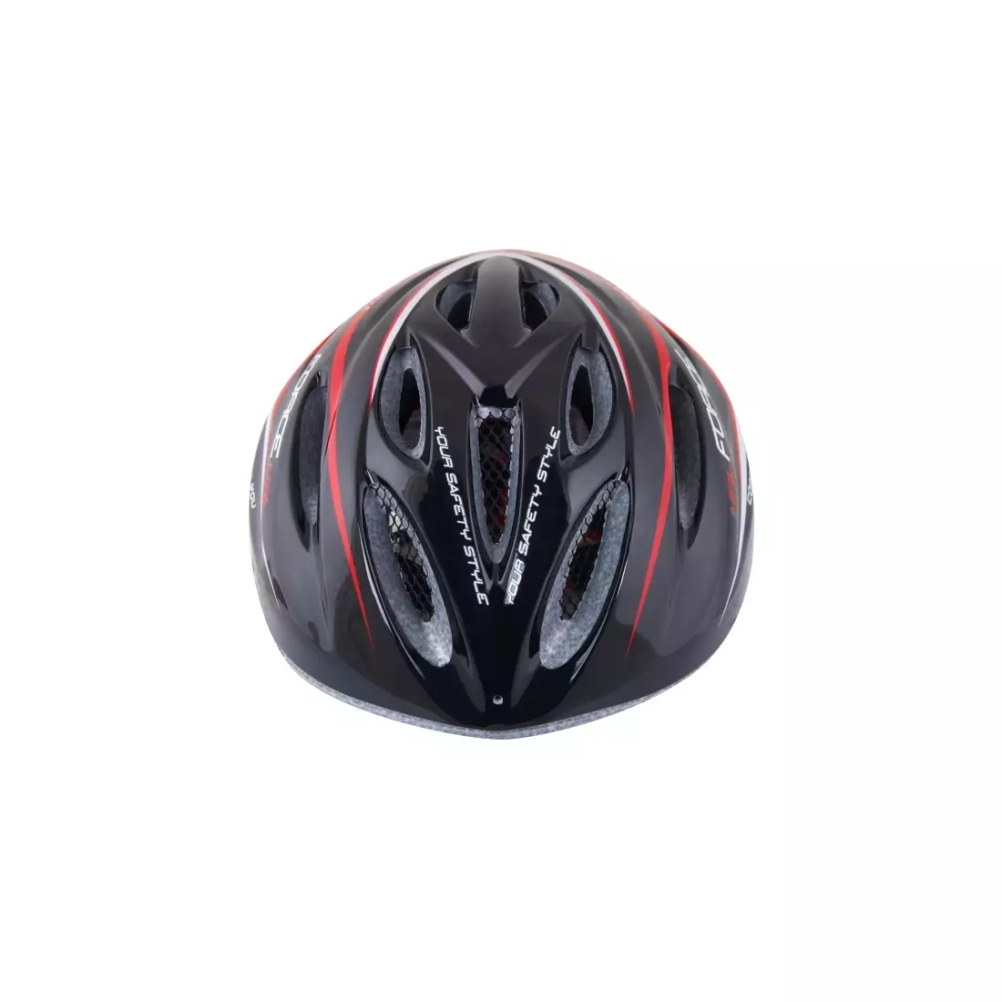 FORCE HAL Bicycle helmet red  