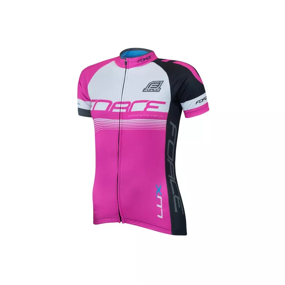 FORCE LUX women's cycling jersey 900132, color: pink