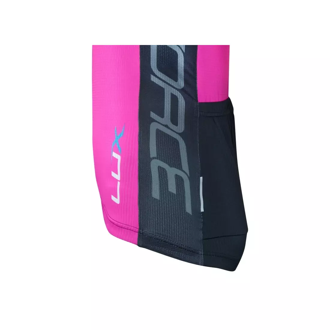 FORCE LUX women's cycling jersey 900132, color: pink