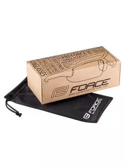 FORCE RACE PRO bicycle/sport glasses red 