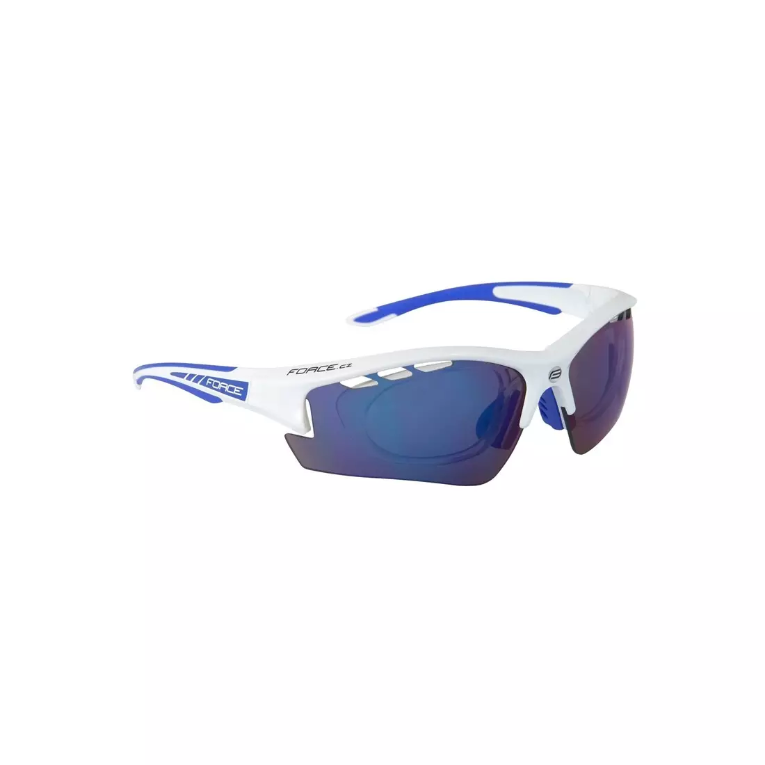 FORCE RIDE PRO white and blue glasses 909220