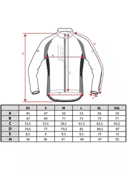 FORCE X80 Light cycling jacket X80 SOFTSHELL uninsulated, fluorine 90006