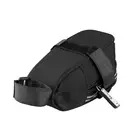 FORCE bag for the saddle with Velcro fastener MINI, black 896105