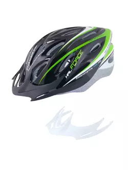 FORCE bicycle helmet HAL, green