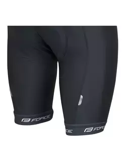 FORCE cycling shorts with braces B45 black 900285 