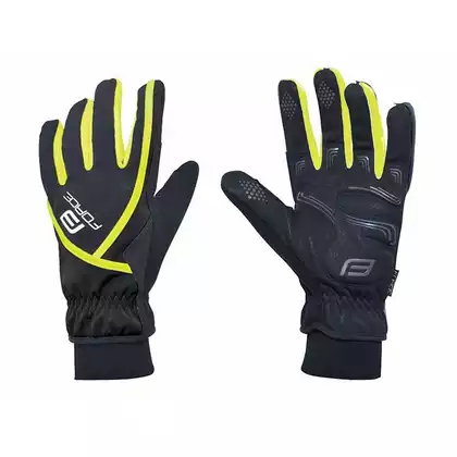 FORCE winter cycling gloves ULTRA TECH 90454