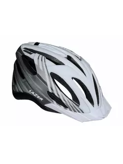 LAZER VANDAL white and titanium MTB bicycle helmet