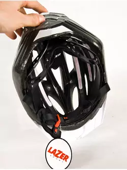 LAZER VANDAL white and titanium MTB bicycle helmet
