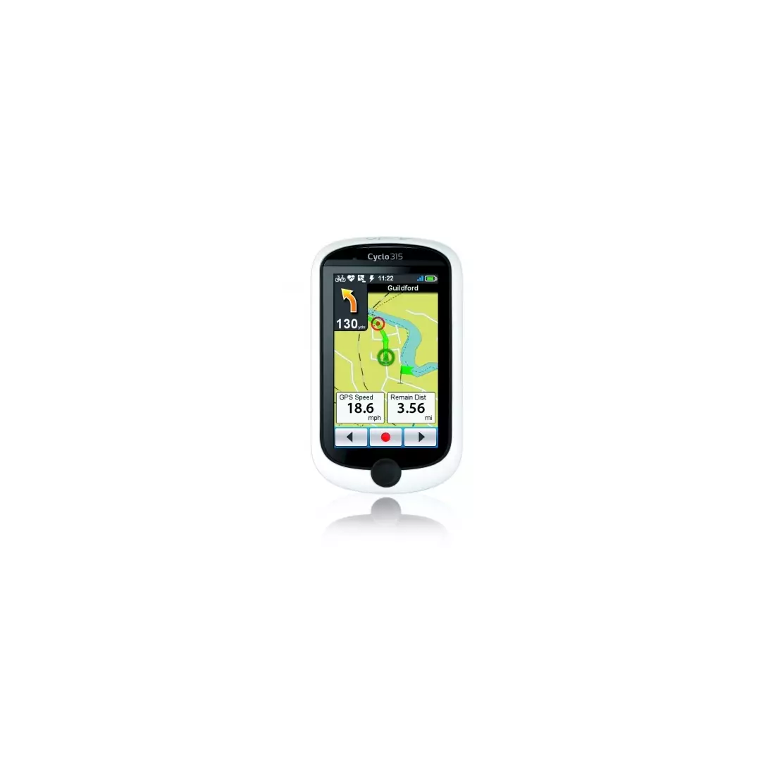MIO CYCLO 315 GPS bicycle navigation with maps