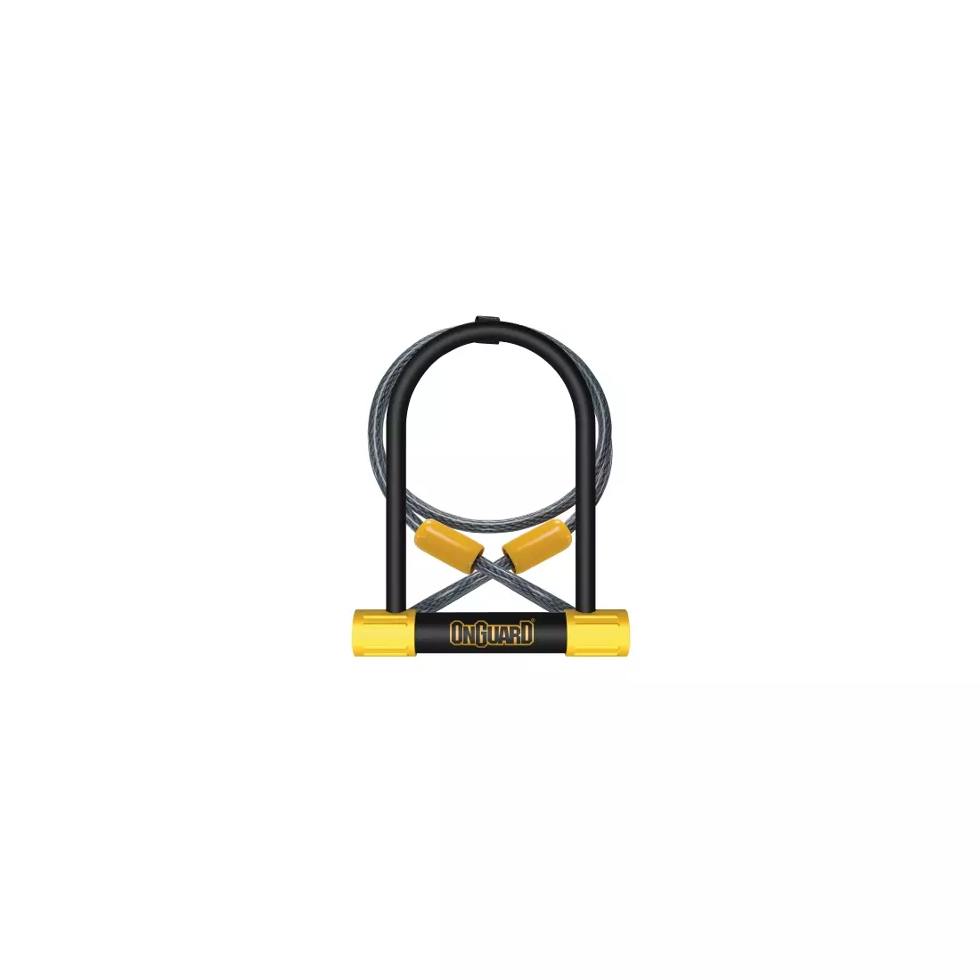 ONGUARD Bicycle clasp Bulldog DT 8012 U-LOCK - 13mm 115mm 230mm - 5 x Keys with code + rope 10mm x 120cm ONG-8012
