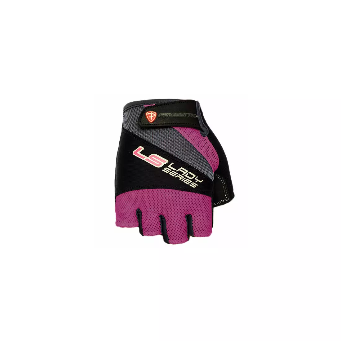POLEDNIK women's cycling gloves LS, pink