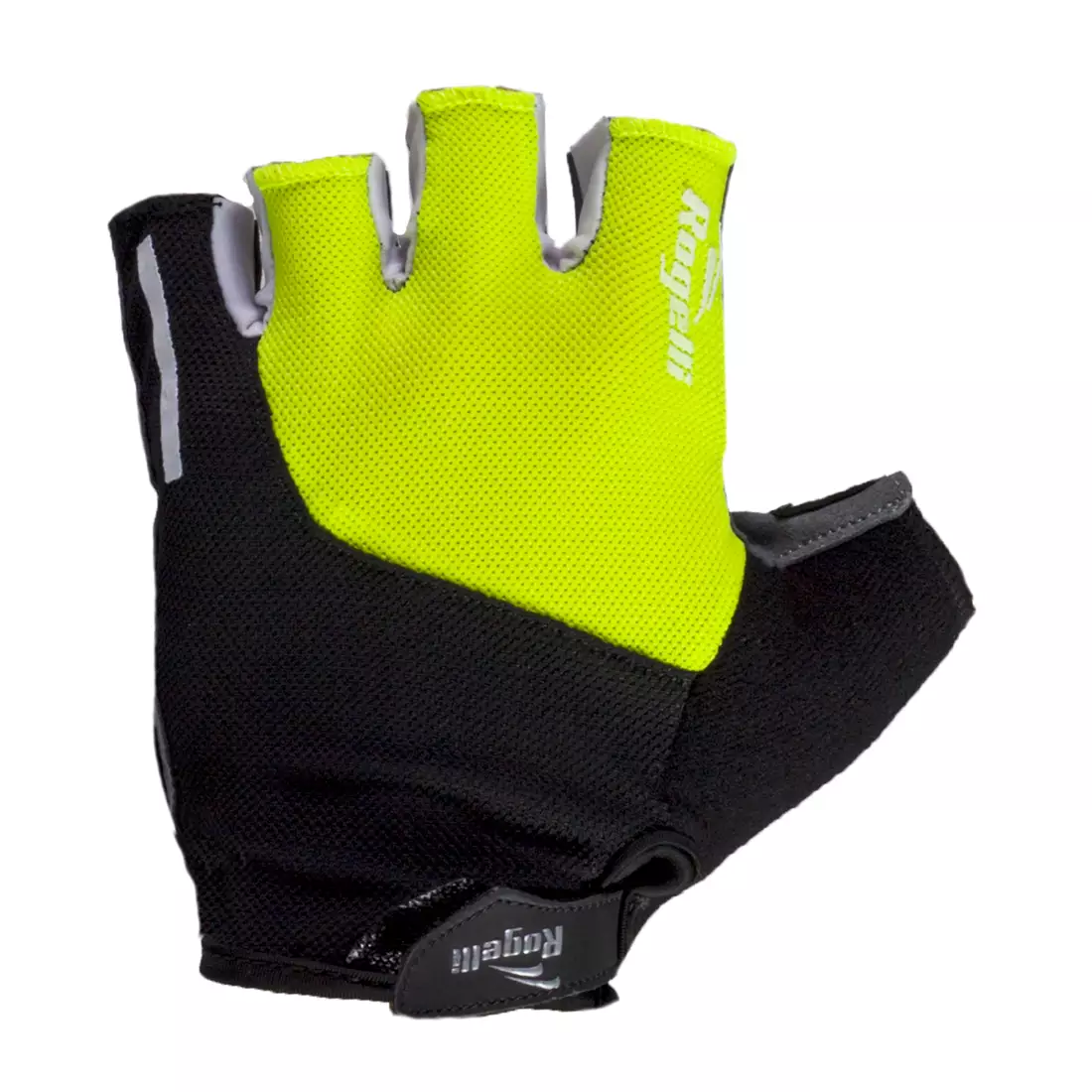 ROGELLI BIKE ROCKFORD men's cycling gloves 006.341, fluorine