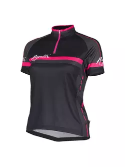 ROGELLI MANICA ROSA 010.136 women's cycling jersey, black and pink