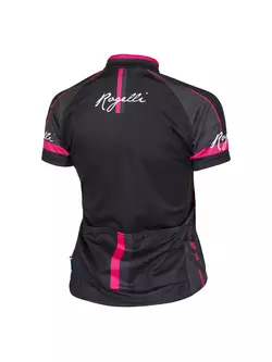 ROGELLI MANICA ROSA 010.136 women's cycling jersey, black and pink
