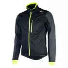 ROGELLI RENON winter Softshell cycling jacket, 003.112. black-fluorine