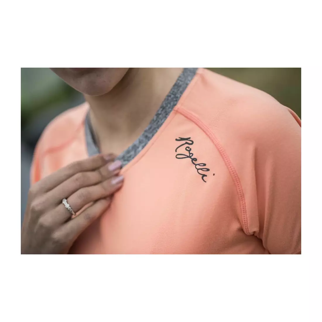 ROGELLI ROSA Women's sports T-shirt 050.402, color: gray