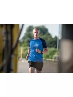 ROGELLI RUN BALATON 830.237 - men's running T-shirt, color: fluor gray