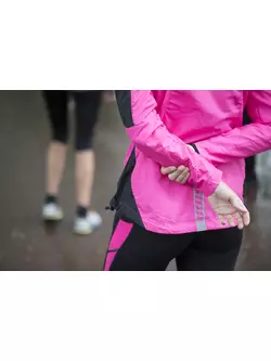 ROGELLI RUN CWEN 840.853- women's running windbreaker jacket, color: pink