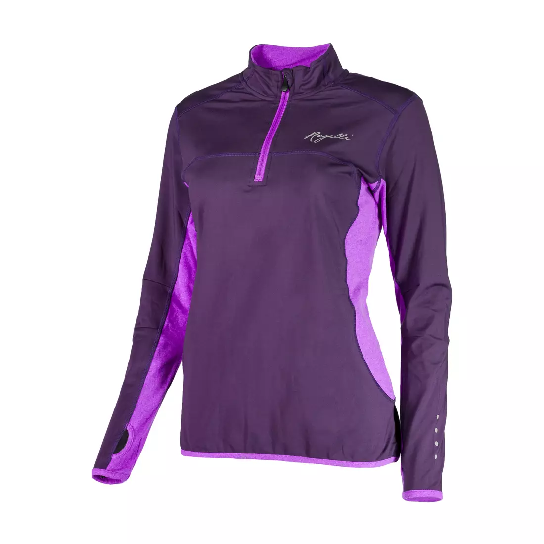 ROGELLI RUN DENMARK 840.654 - women's running sweatshirt, color: purple