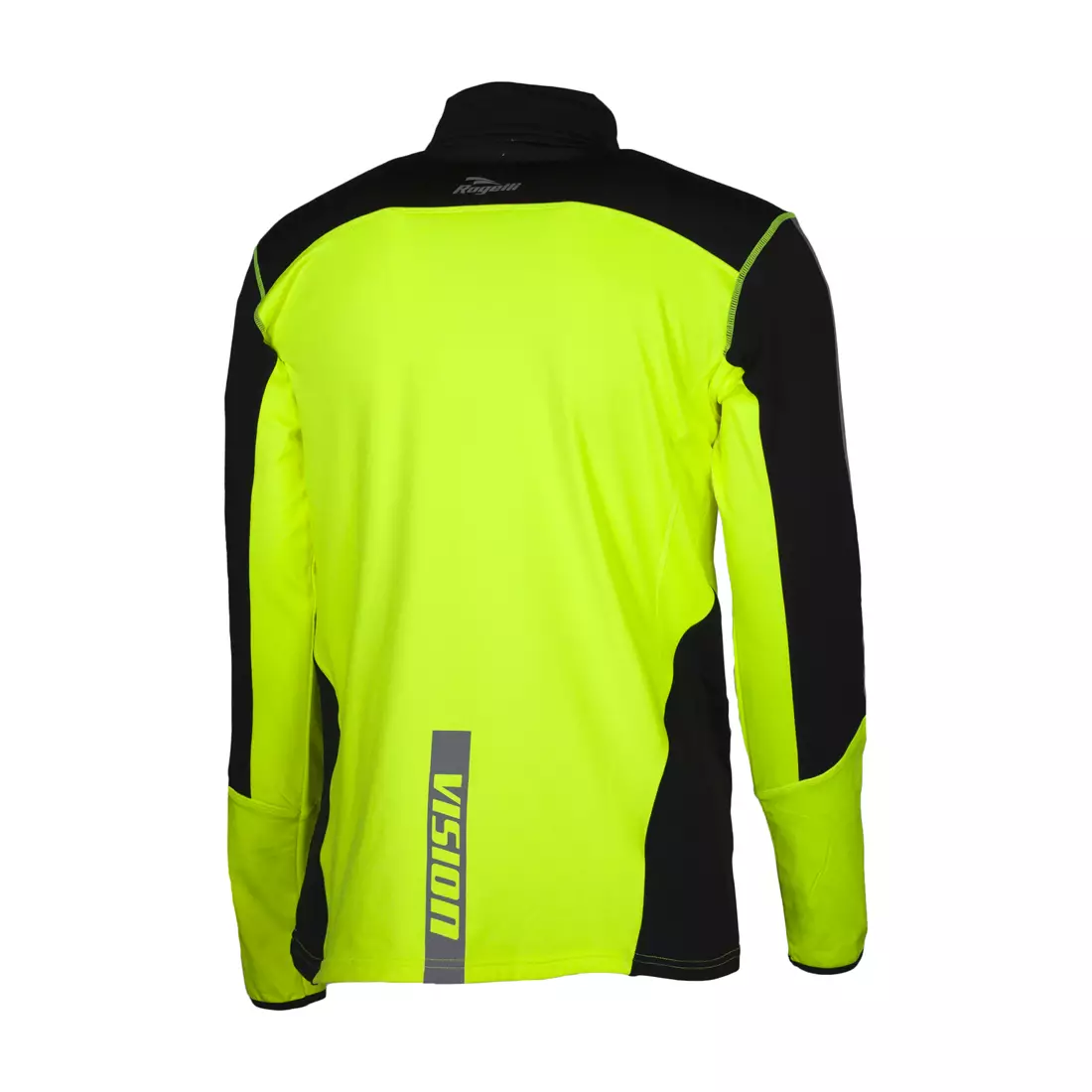 ROGELLI RUN GRAFTON 830.635 men's running sweatshirt, color: fluorine
