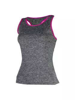 ROGELLI RUN SALIMA 840.263 women's running T-shirt/top, color: gray-pink