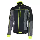 ROGELLI TRANI 2.0 winter Softshell cycling jacket 003.113 black-fluor