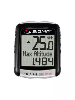 SIGMA BC 14.12 STS -ALTI - bicycle computer