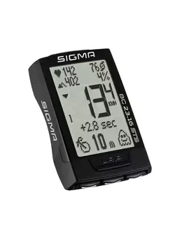 SIGMA SPORT Bicycle computer BC 23.16 STS CAD PULS 