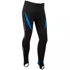 TENN OUTDOORS LAZER insulated cycling pants, black and blue