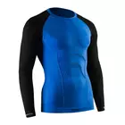 TERVEL COMFORTLINE 1002 - men's thermal T-shirt, long sleeve, color: Blue-black