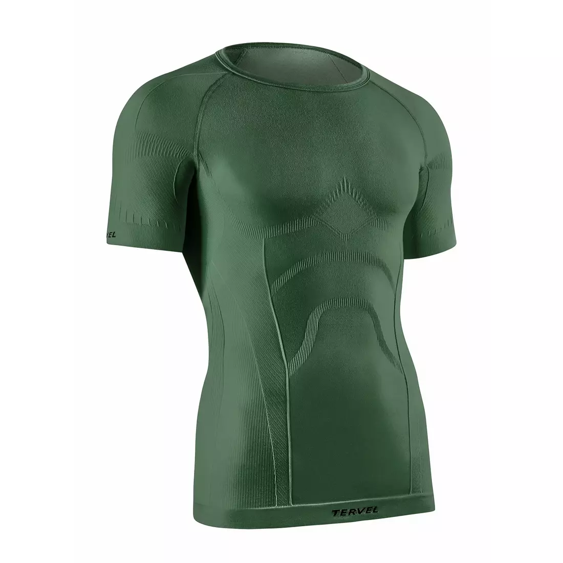 TERVEL COMFORTLINE 1102 - men's thermal T-shirt, short sleeve, color: Military (green)