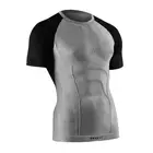 TERVEL COMFORTLINE 1102 - men's thermal T-shirt, short sleeves, color: Melange-black