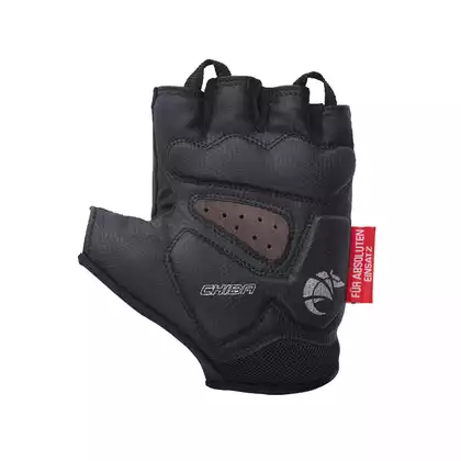 CHIBA GEL PREMIUM cycling gloves, black
