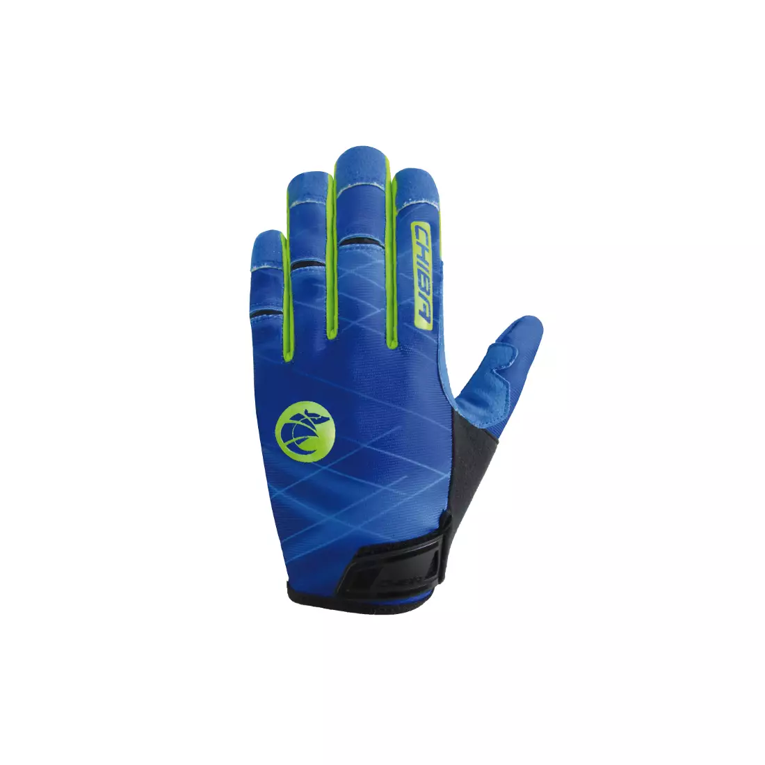 CHIBA cycling gloves TWISTER, blue 30737