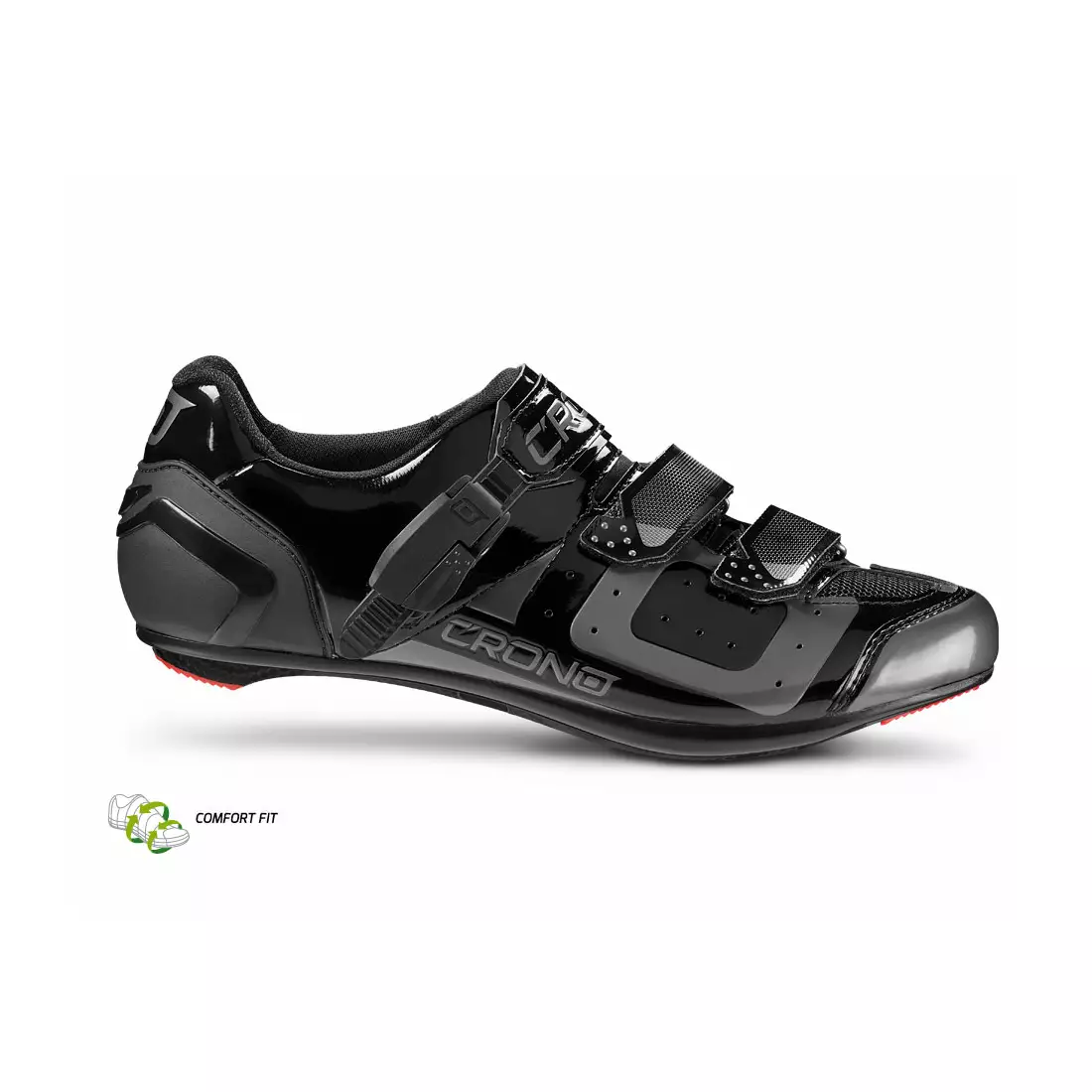 CRONO CR3 nylon - road cycling shoes, black