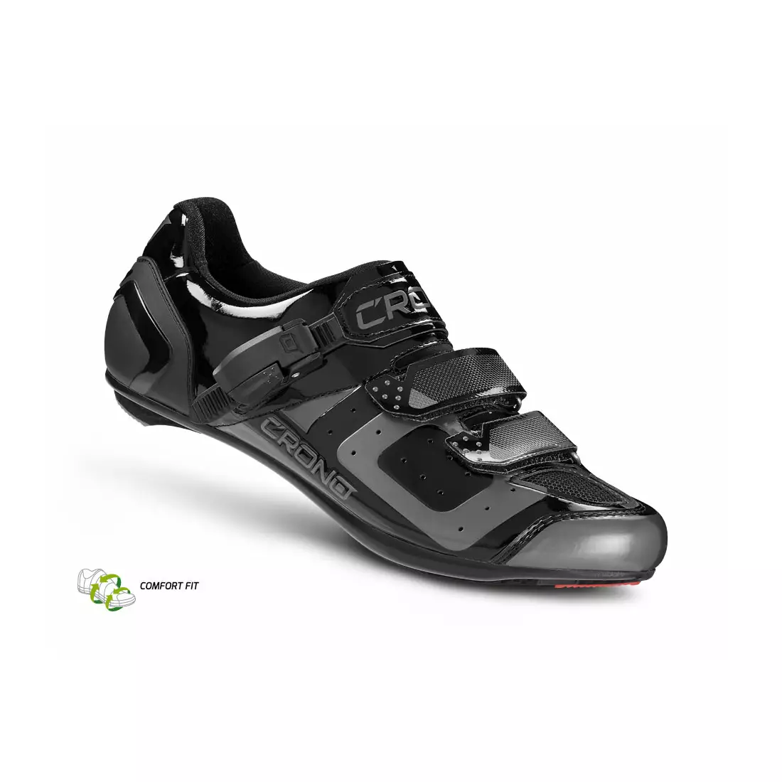CRONO CR3 nylon - road cycling shoes, black
