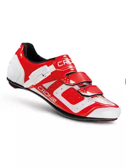 CRONO CR3 nylon - road cycling shoes, red
