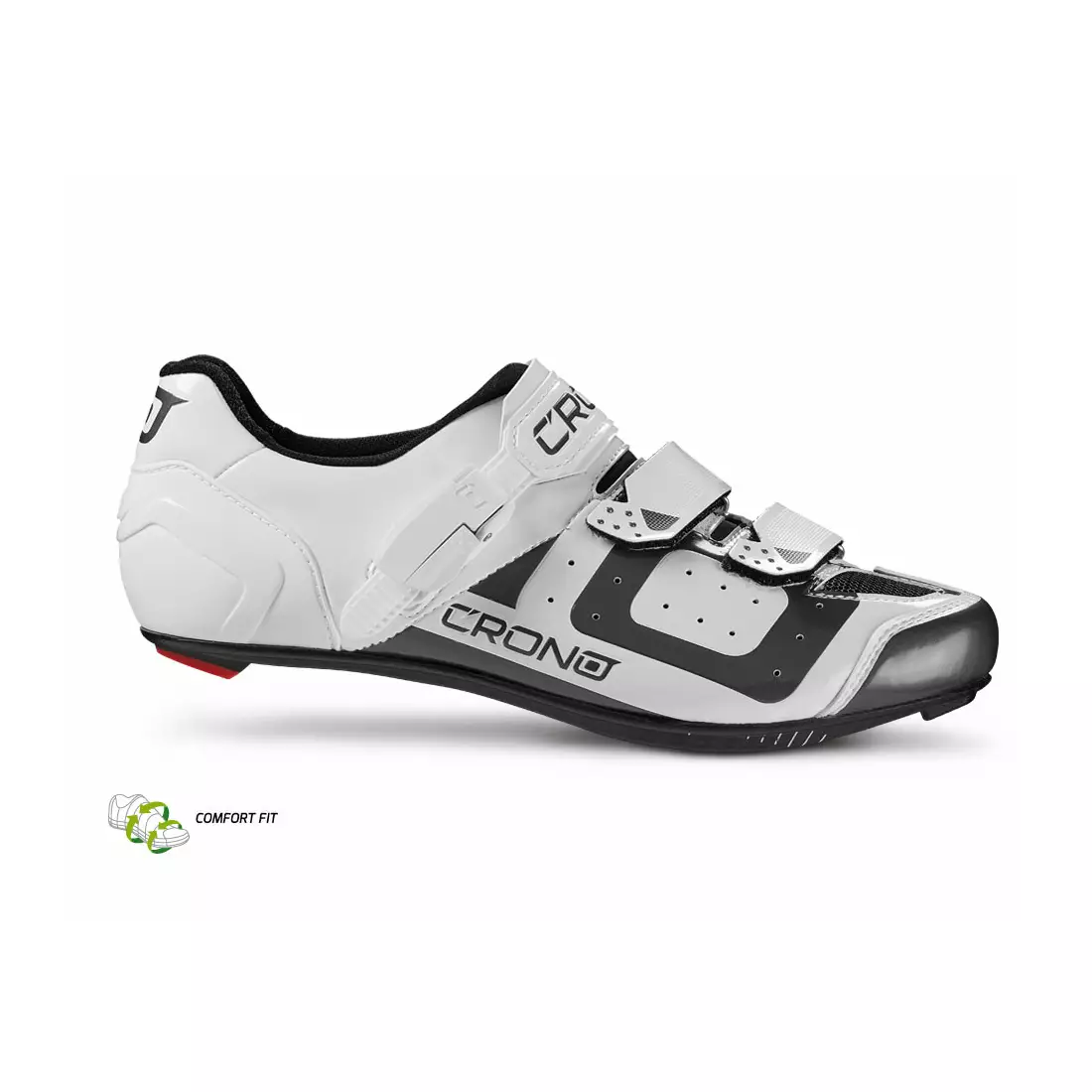 CRONO CR3 nylon - road cycling shoes, white