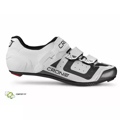 CRONO CR3 nylon - road cycling shoes, white