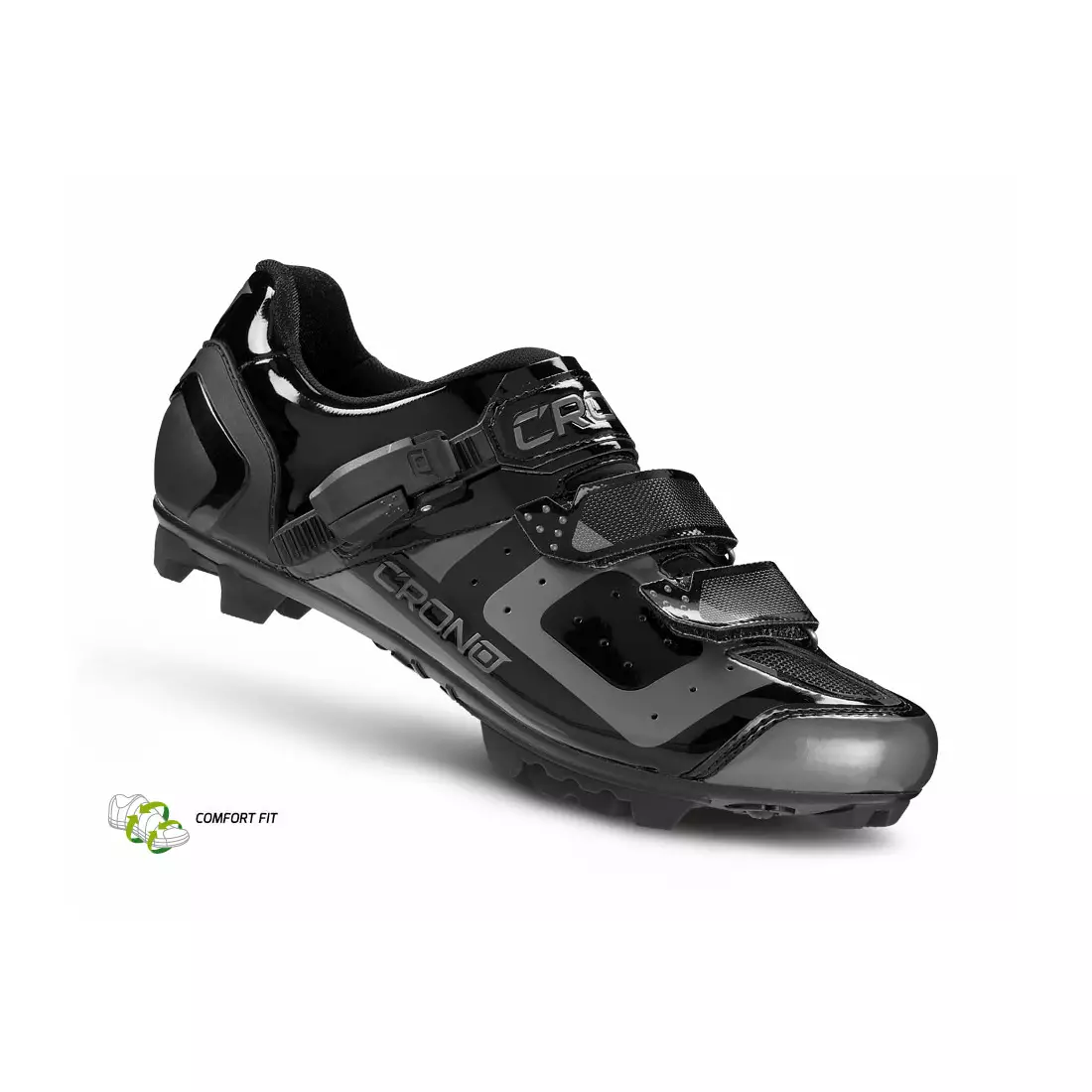 CRONO CX3 nylon - MTB cycling shoes, black
