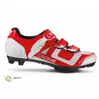 CRONO CX3 nylon - MTB cycling shoes, red