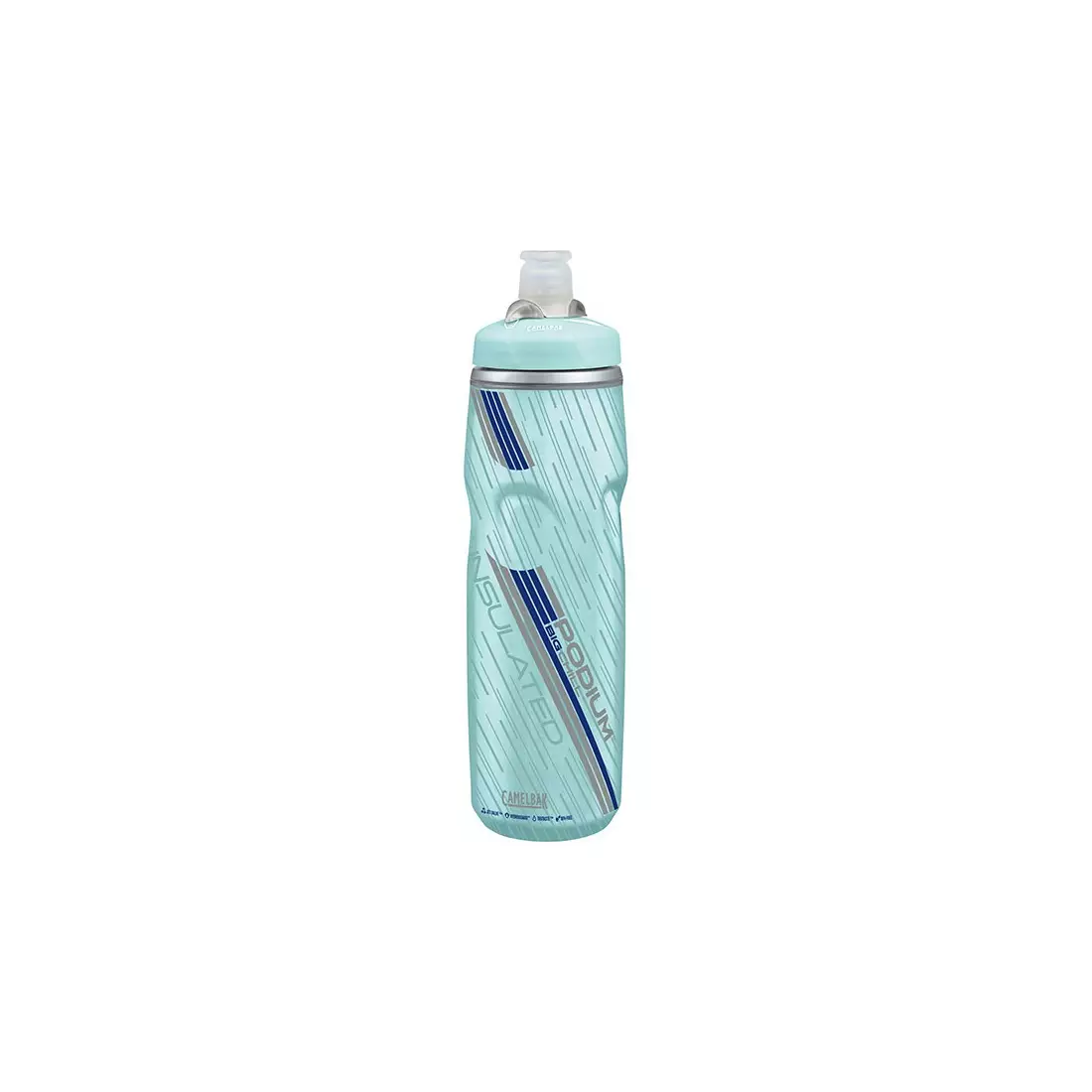 Camelbak SS17 Podium Big Chill Thermal Cycling Water Bottle 25oz/ 750ml Metric Mint