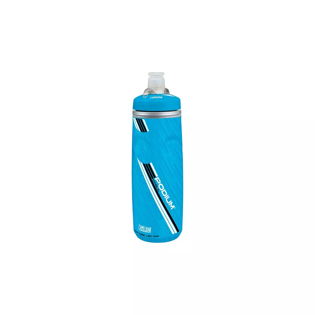 Camelbak SS17 Podium Big Chill thermal bicycle bottle 25oz/ 750 ml Breakaway Blue