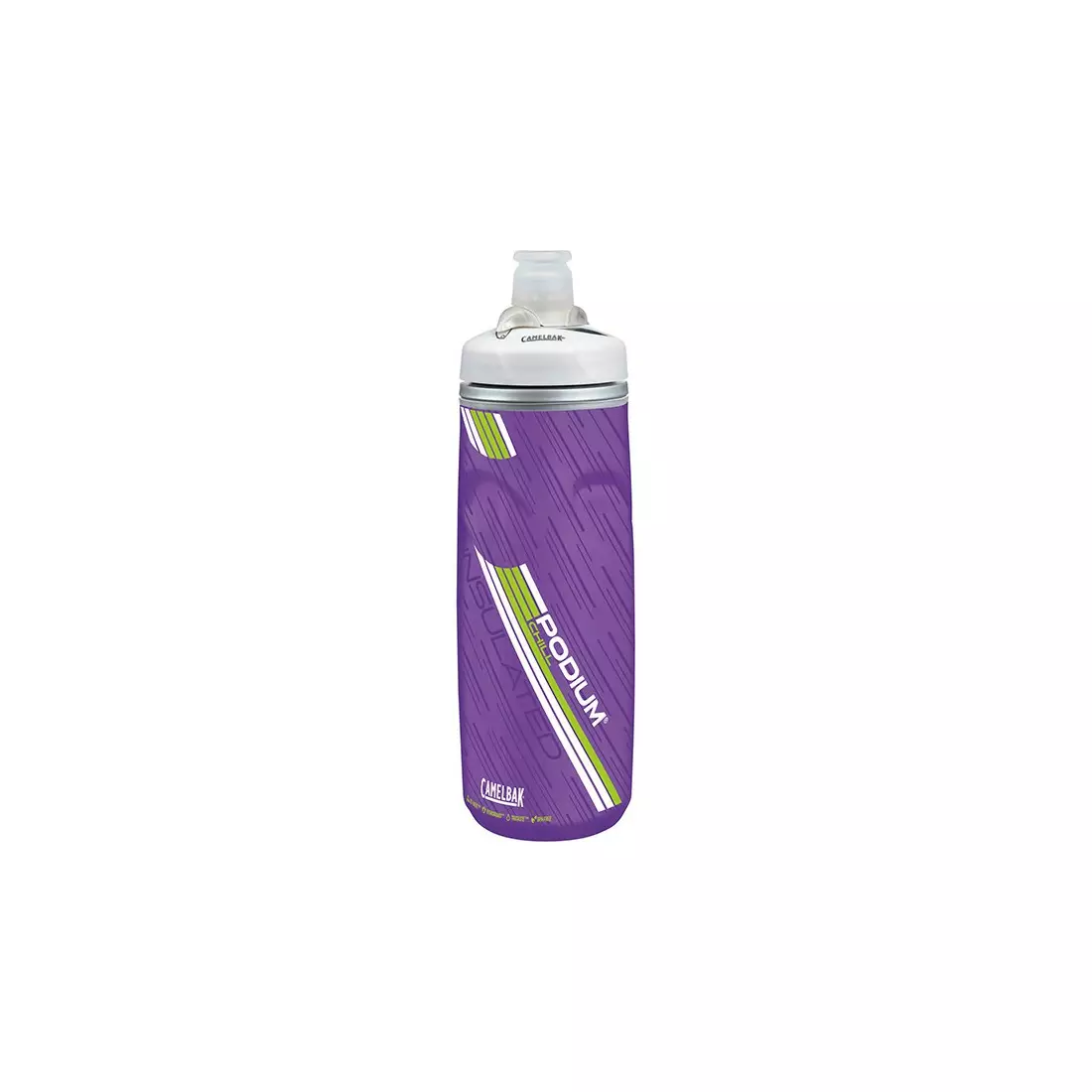 Camelbak SS17 Thermal Cycling Water Bottle Podium Chill 21oz / 620ml Prime Purple