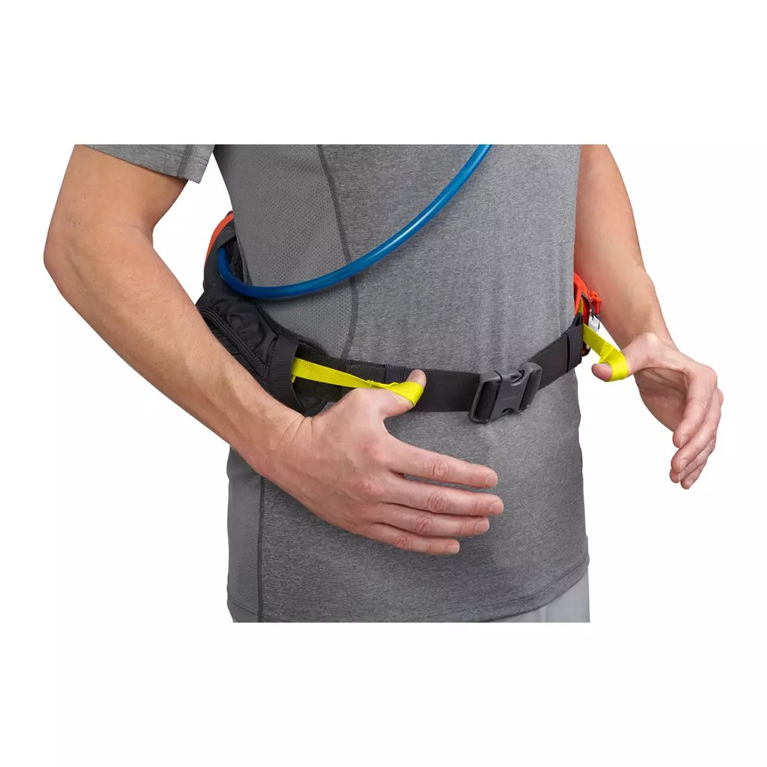 Camelbak SS17 waist bag with water bladder Palos LR 4 50oz /1.5L Black/Laser Orange 1133001900