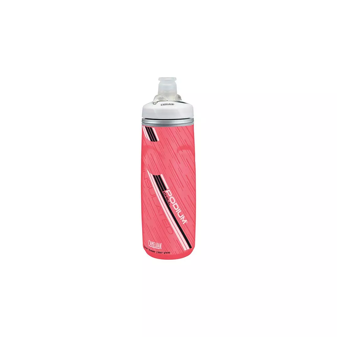 Camelbak SS18 Podium Chill Thermal Cycling Water Bottle 21oz / 620ml Power Pink