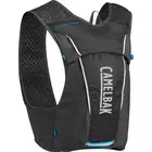 Camelbak running backpack / vest with water bottles Ultra Pro Vest 1L Quick Stow Flask Black/Atomic Blue